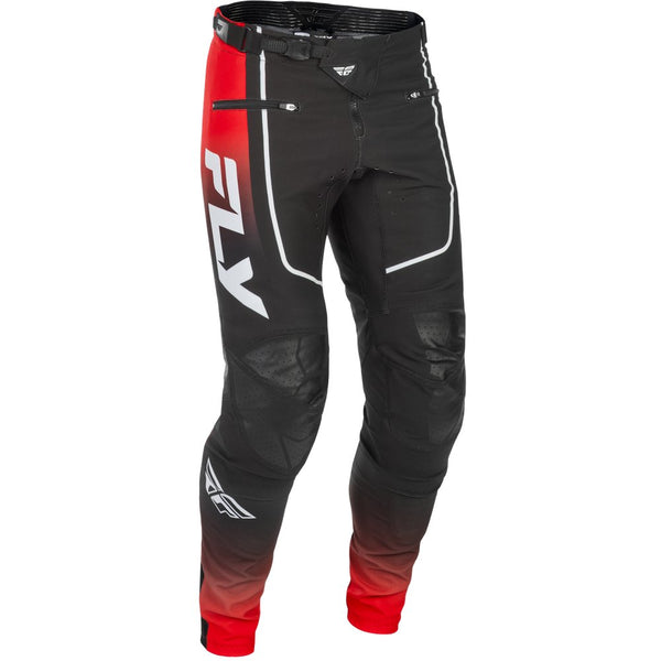 Fly Racing Rayce Bicycle Pants Red/Black/White Sz 36