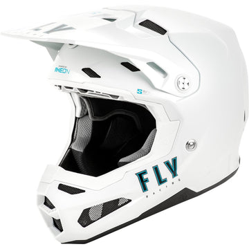 Formula S Carbon Solid Helmet White Sm
