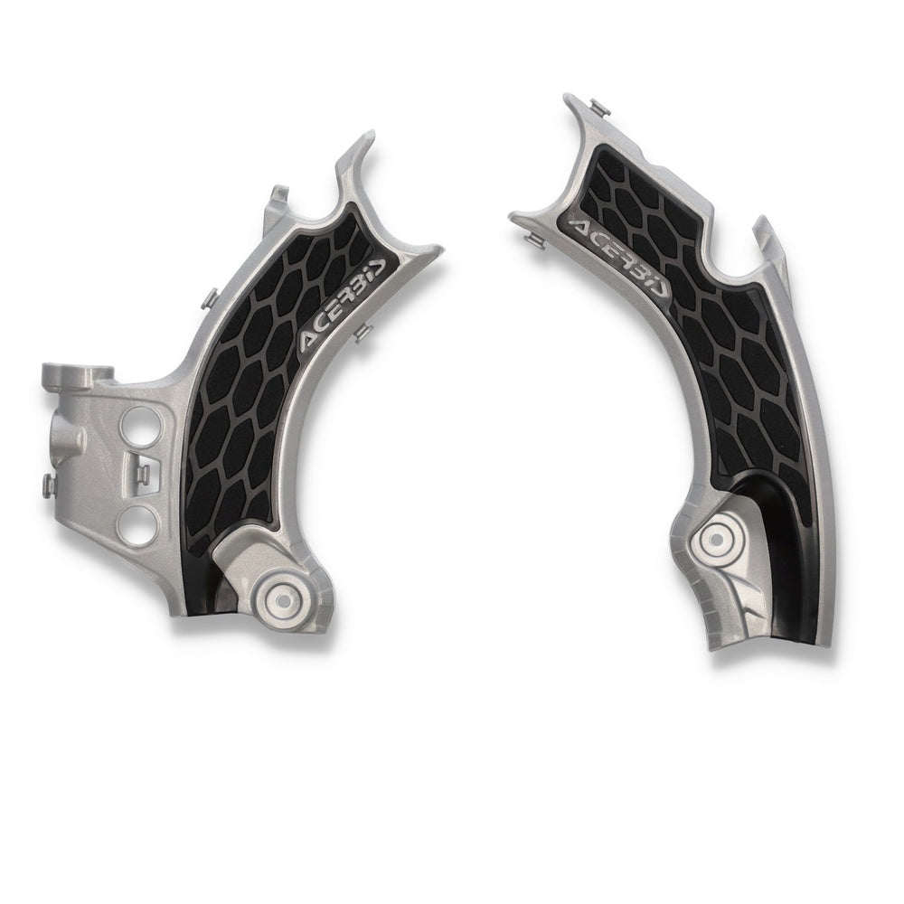 X Grip Frame Guards Hon Silver/Black