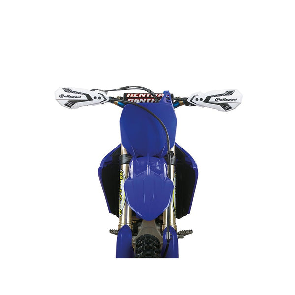 Polisport Mx Flow Handguards White/Black