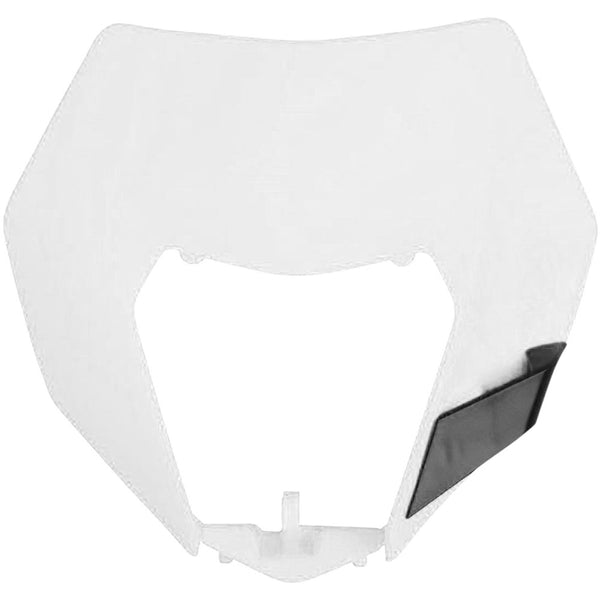 Polisport Headlight Mask Ktm White