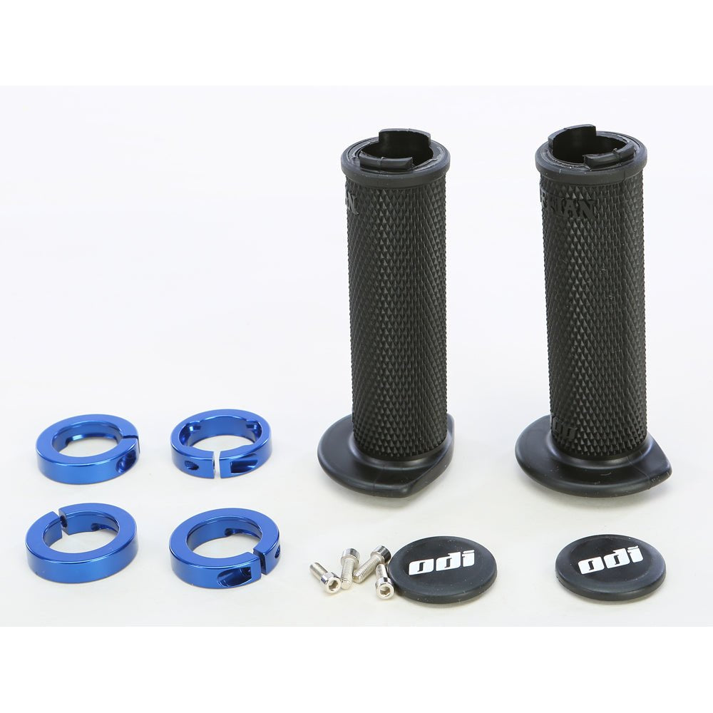 Atv Ruffian Lockon Grip 120mm Black/Blue