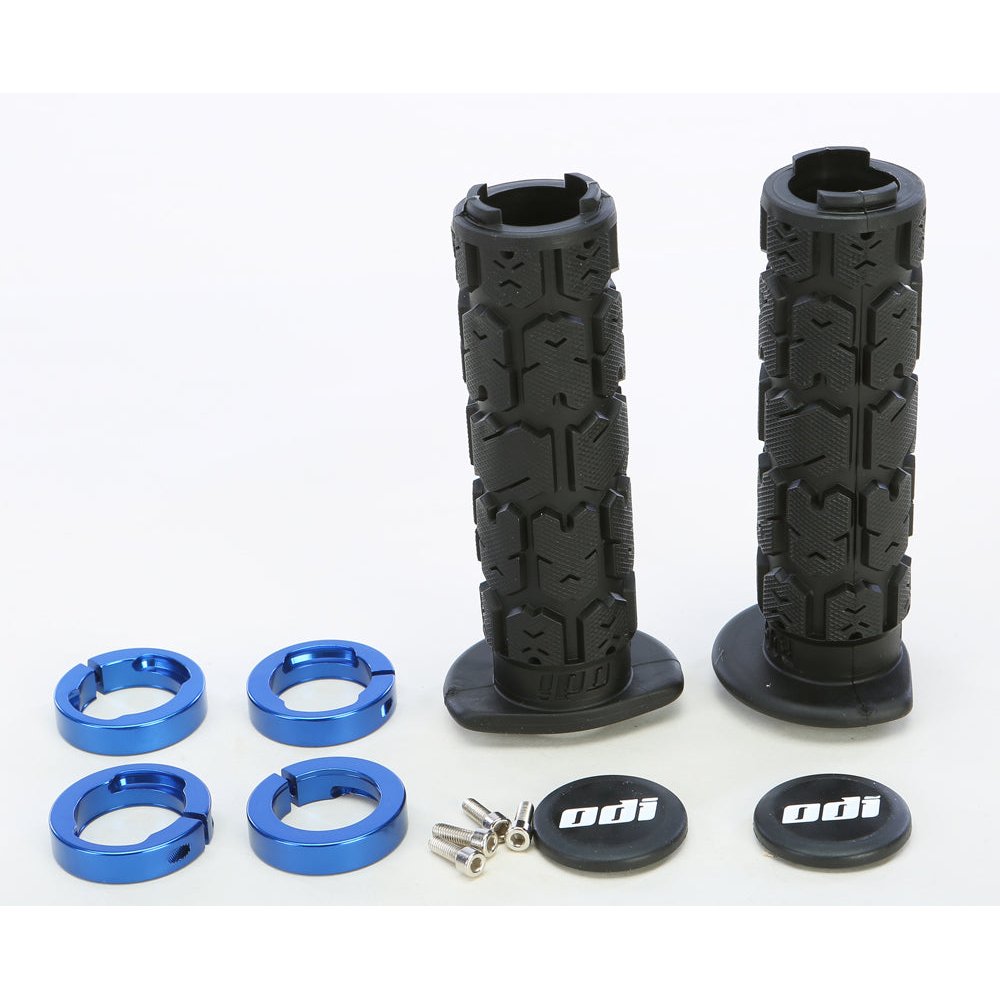 Atv Rogue Lockon Grip 130mm Black/Blue
