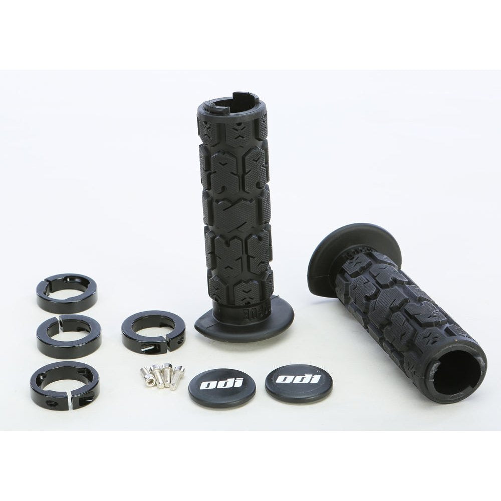 Atv Rogue Lockon Grip 130mm Black/Black