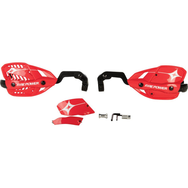 Fire Power 1 1/8" Closed Handguard Red