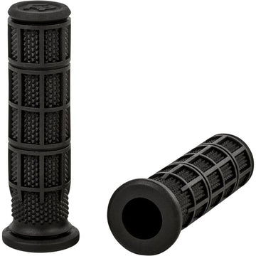 Control Atv Standard Grips Black Full Waffle