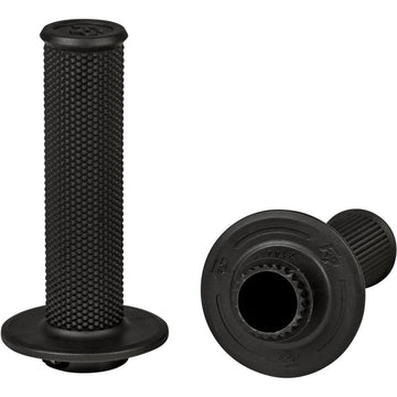 Control Mx Lock On Grips Black No Waffle