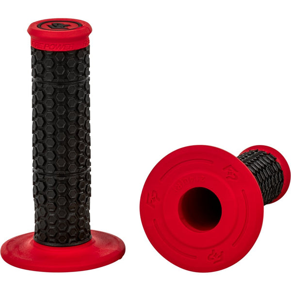 Fire Power Pilot Mx Standard Grips Red