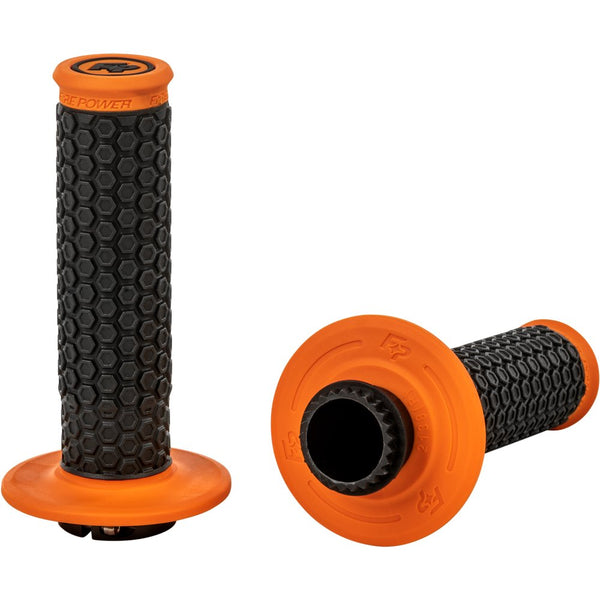 Fire Power Pilot Mx Lock On Grips Orange