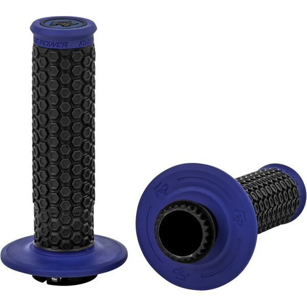 Fire Power Pilot Mx Lock On Grips Blue