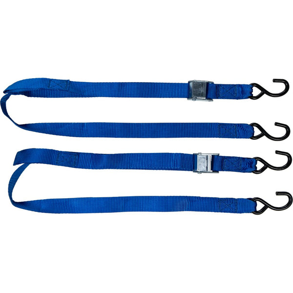 Fire Power 1.5" X 6' Tie Down Soft Tie Blue 2/Pk