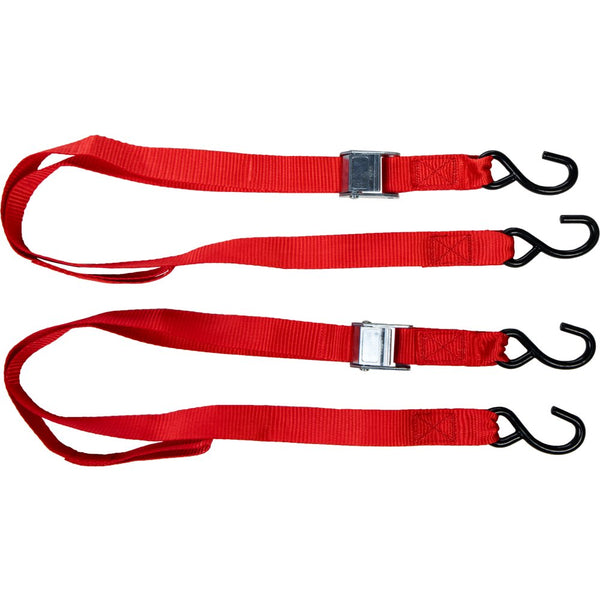 Fire Power 1.5" X 6' Tie Down Soft Tie Red 2/Pk