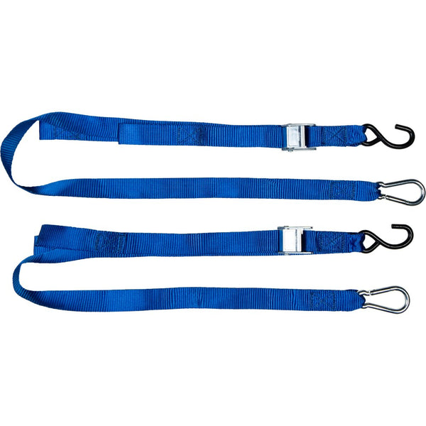 Fire Power 1.5" X 6' Tie Down Blue 2/Pk