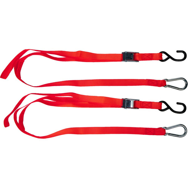 Fire Power 1" X 6' Tie Down Red 2/Pk