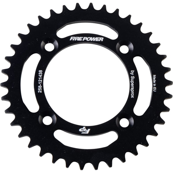Fire Power Rear Sprocket Aluminum 38t Blk