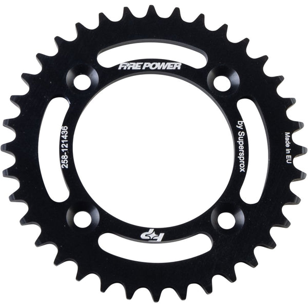 Fire Power Rear Sprocket Aluminum 36t Blk