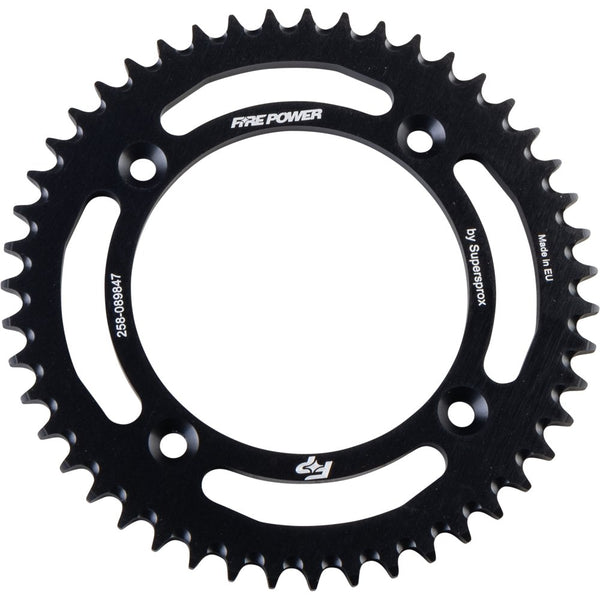 Fire Power Rear Sprocket Aluminum 47t Blk