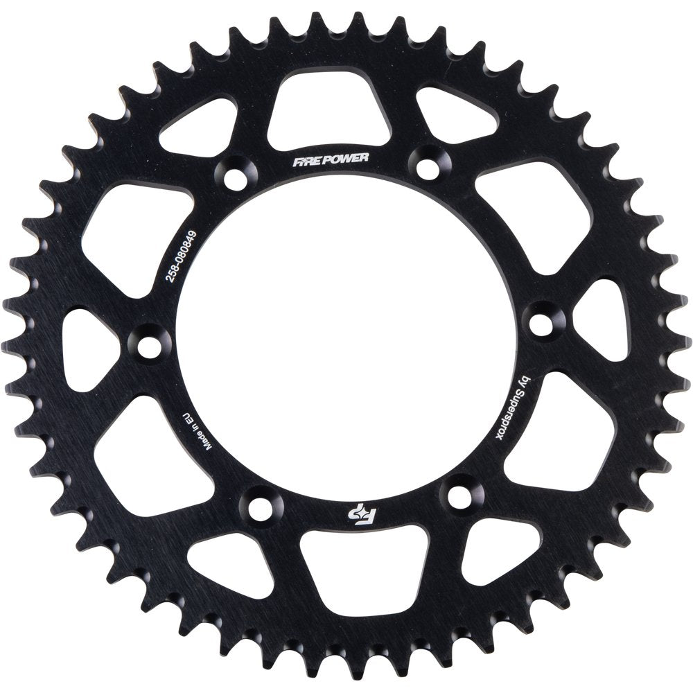 Rear Sprocket Aluminum 49t Blk
