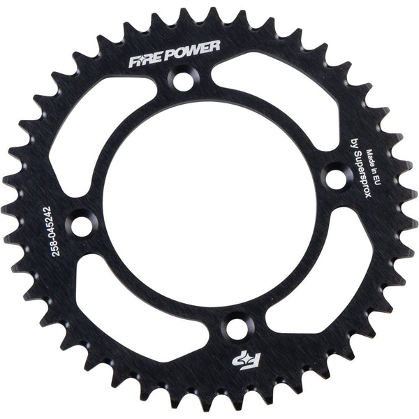 Fire Power Rear Sprocket Aluminum 42t Blk