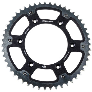 Rear Sprocket Hybrid 51t Blk/Sil