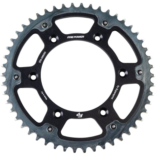Fire Power Rear Sprocket Hybrid 50t Blk/Sil