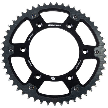 Rear Sprocket Hybrid 51t Blk/Sil