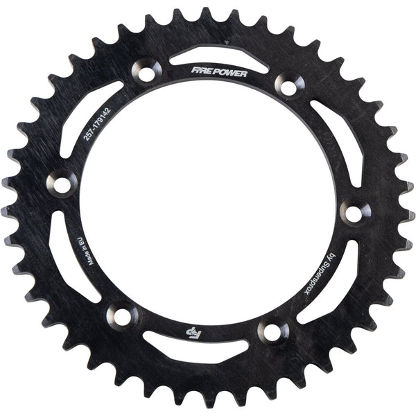 Fire Power Rear Sprocket Steel 42t Blk