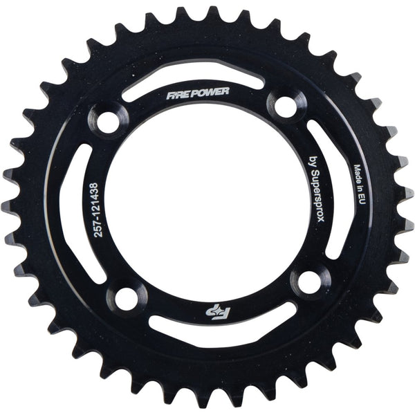 Fire Power Rear Sprocket Steel 38t Blk
