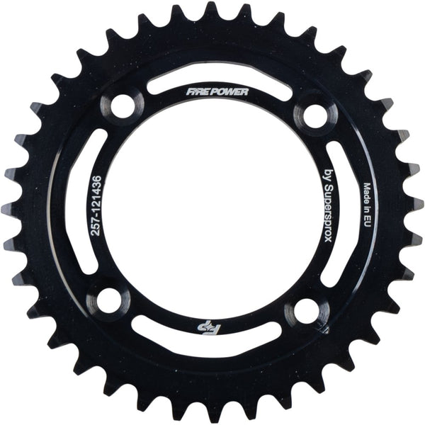 Fire Power Rear Sprocket Steel 36t Blk
