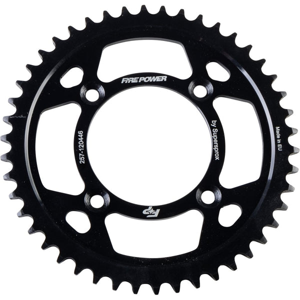 Fire Power Rear Sprocket Steel 46t Blk