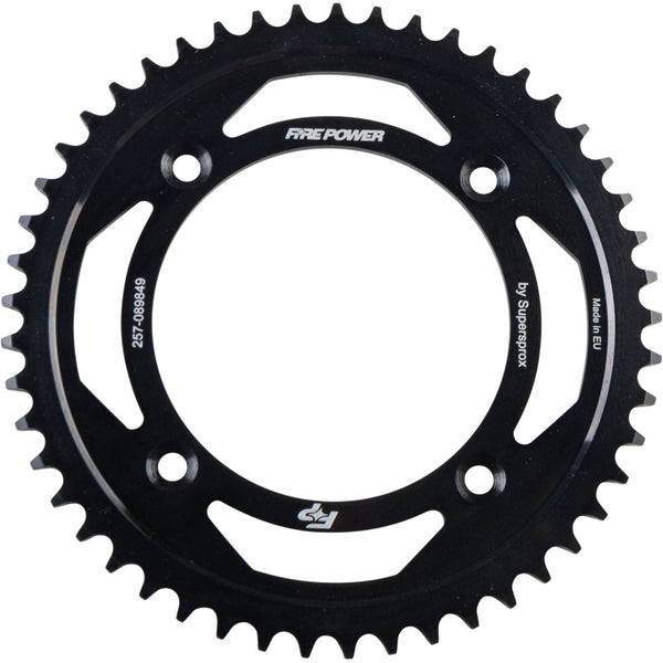 Fire Power Rear Sprocket Steel 49t Blk