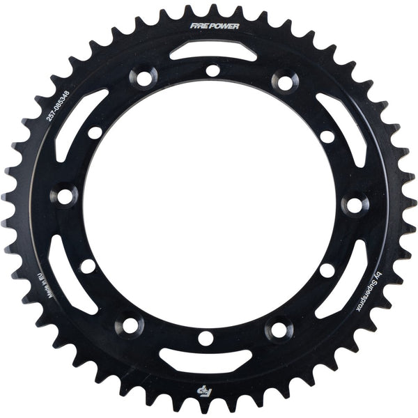 Fire Power Rear Sprocket Steel 48t Blk