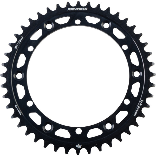 Fire Power Rear Sprocket Steel 44t Blk