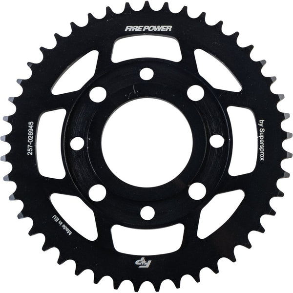 Fire Power Rear Sprocket Steel 45t Blk