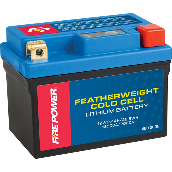 Fire Power Coldweather Lithium Battery 185 Cca Hjtz7s Fp B C