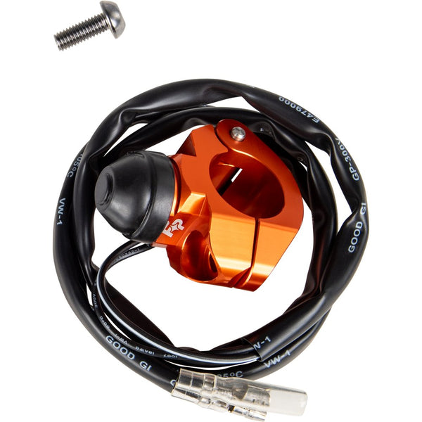 Fire Power Kill Switch Single Bolt Clamp Orange