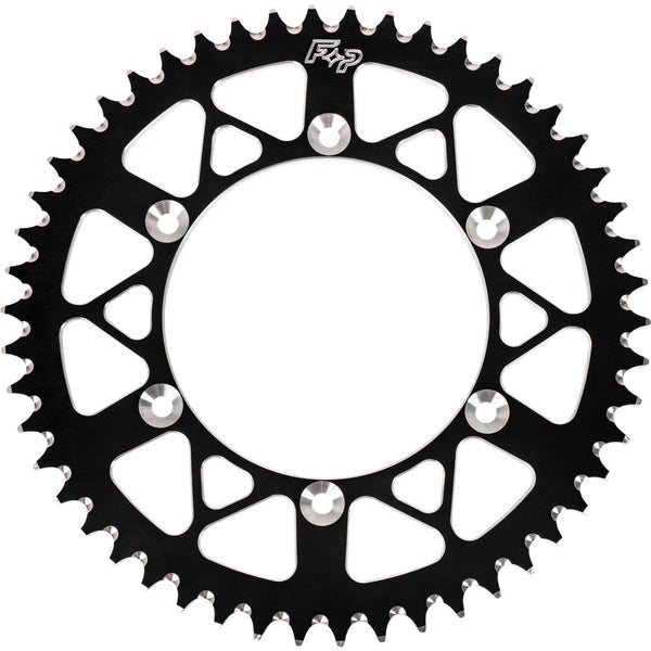 Fire Power Rear Sprocket Aluminum 52t 520 Blk Hon/Yam