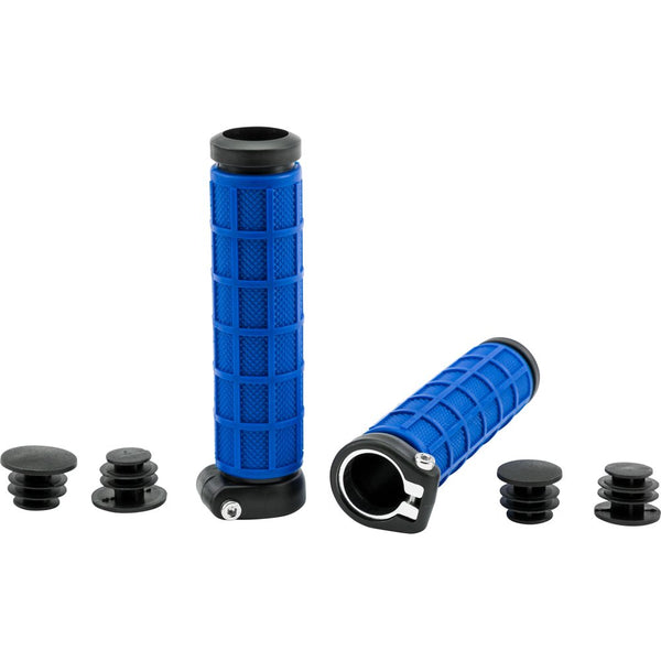 Fire Power Grip Lock Grips Blue/Black