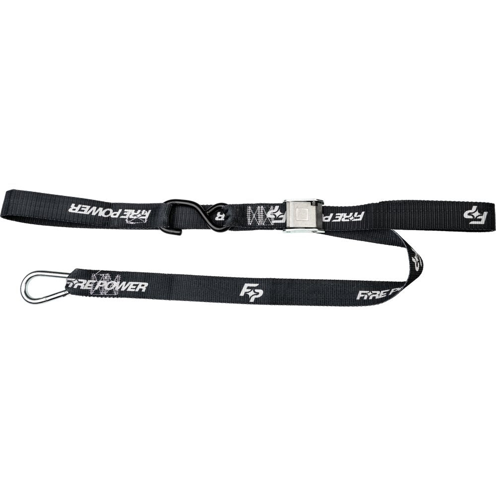 1.5" Tie Down Soft Tie Black 2/Pk
