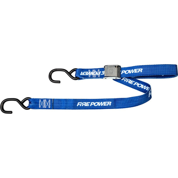 Fire Power 1.5" Tie Down Blue 2/Pk