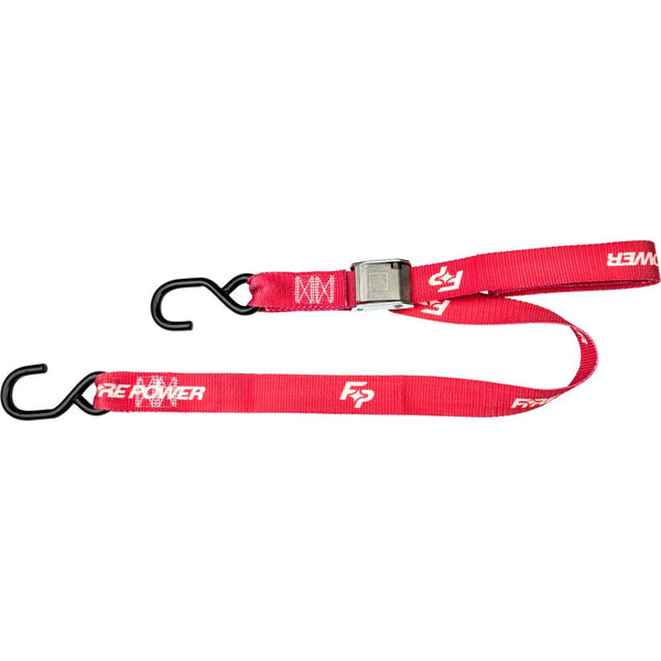 Fire Power 1.5" Tie Down Red 2/Pk
