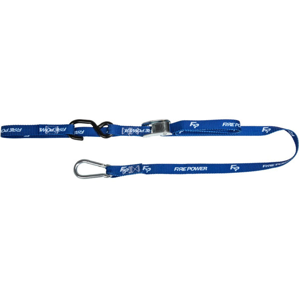 Fire Power 1" Tie Down Soft Tie Blue 2/Pk