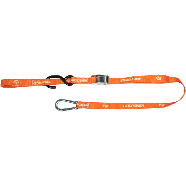 Fire Power 1" Tie Down Soft Tie Orange 2/Pk