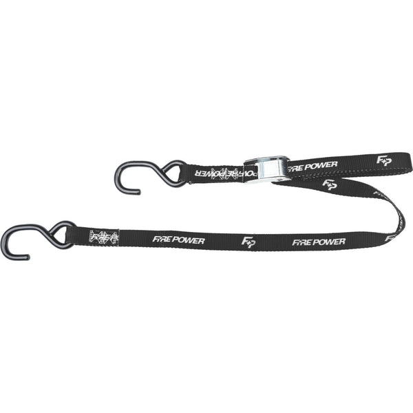 Fire Power 1" Tie Down Black 2/Pk