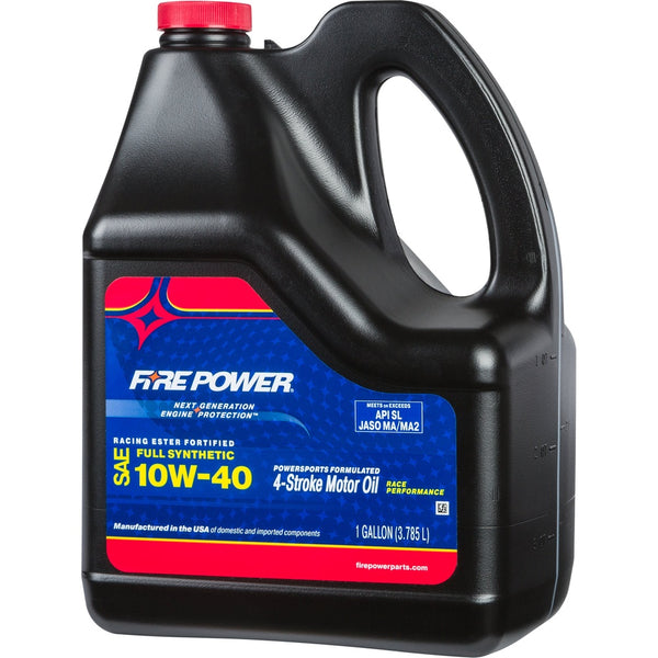 Fire Power Synthetic Oil W/ Ester 4t 10w40 1gal 4/Case