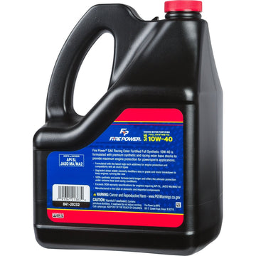 Synthetic Oil W/ Ester 4t 10w40 1gal 4/Case