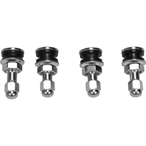 Fire Power Valve Stems Chrome 4/Pk