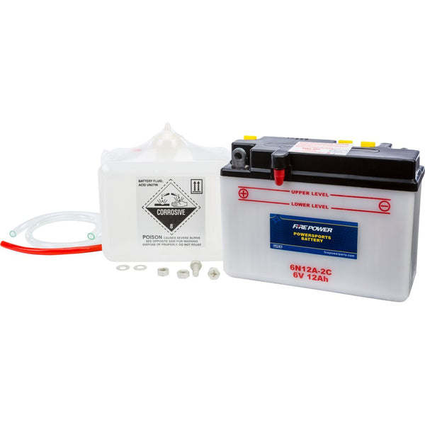 Fire Power Battery W/Acid 6n12a 2c 6v