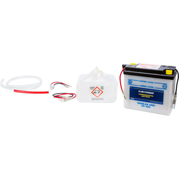 Fire Power Battery W/Acid 6n4b 2a Unv 6v
