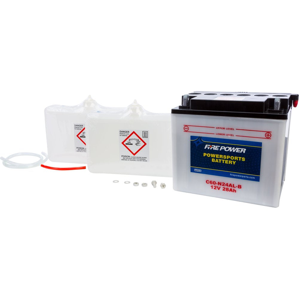 Battery W/Acid C60 N24al B 12v Heavy Duty
